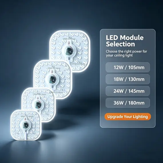 LED Ring PANEL Circle Light SMD 50W 36W 24W 18W 12W  LED Round Ceiling board circular lamp board AC 220V 230V 240V LED light