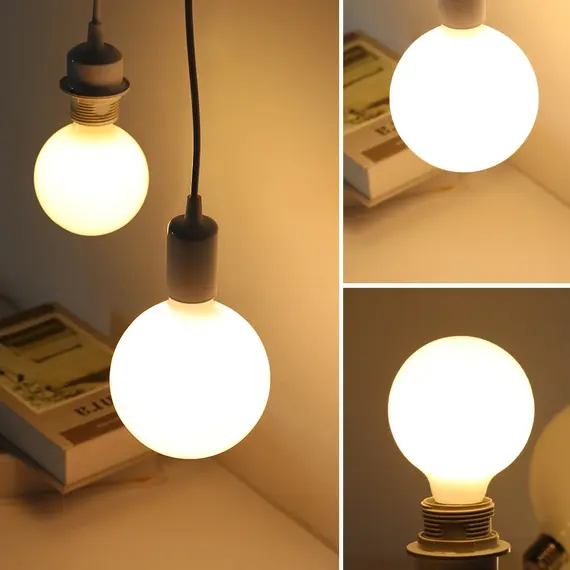 E27 LED Bulb AC 220V 110V G80 G95 G125 Energy Saving Global Light Lampada Ampoule LED Light Bulb Cold Warm White LED Lamp