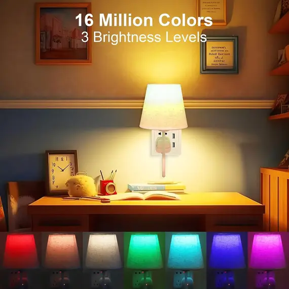 16 Colors RGB Bulb E27 LED Multicolor Bulb 220V Lighting Dimmable 24 Key Remote Control Smart Lamp Household Atmosphere Light