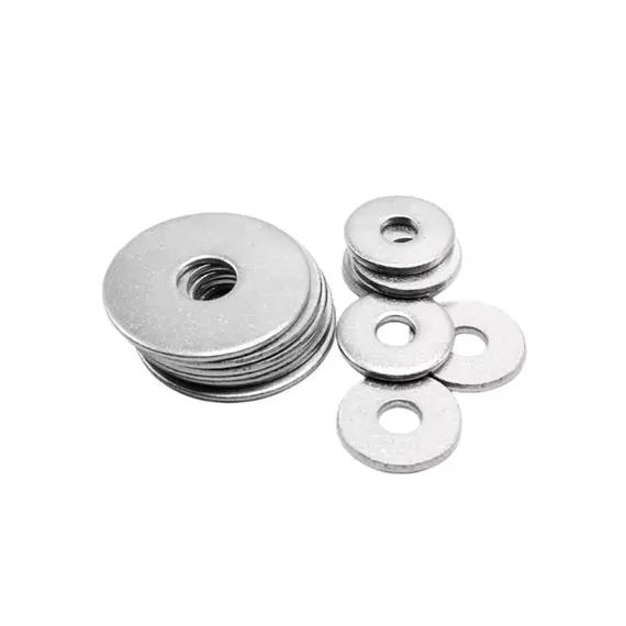 A2-70 304 SS Big Large Flat Washers M3 M4 M5 M6 M8 M10 M12 Metric Oversized Wide Plain Washers Spacers Heavy Duty Gaskets