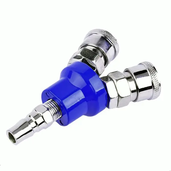 Pneumatic Connector For Air Compressor - SMV Round Two-way SMY Round Three-way Internal Thread Quick Connector - Pneumatic Tool