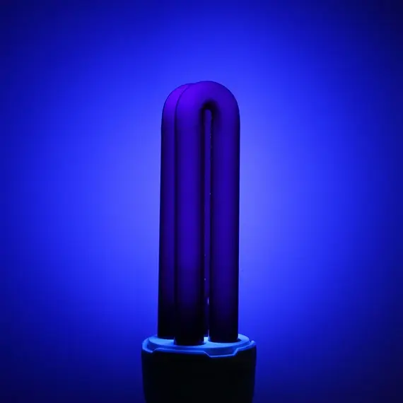 15W 20W 30W 40W E27 UV Light Bulb AC220V  Straight Low Energy Ultraviolet Fluorescent Black Light CFL Violet  Detection Lamp