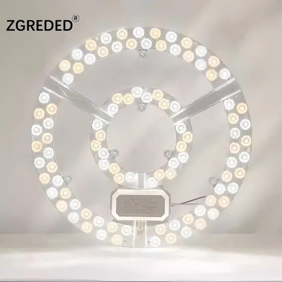 Led Panel Ceiling Light 48W 96W 120W Panel Led Round Replacement Module AC220V-240V Stepless Dimmable Led Module