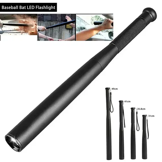 T6 LED Rechargeable Flashlight High Power Outdoor Tactical Torch Multifunction Aluminum Alloy Emergency Camping Light Battery No