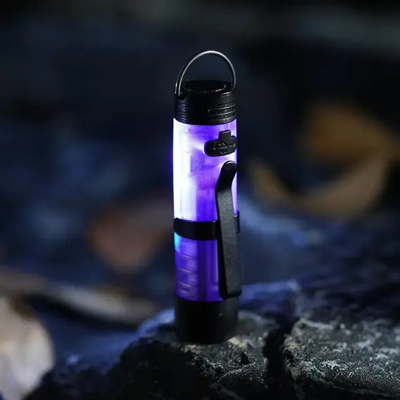 Gopeak Pocket Mini Flashlight Outdoor Key Clip Cap Ambient Led Long Endurance Disaster Relief Emergency 5050 Small Light