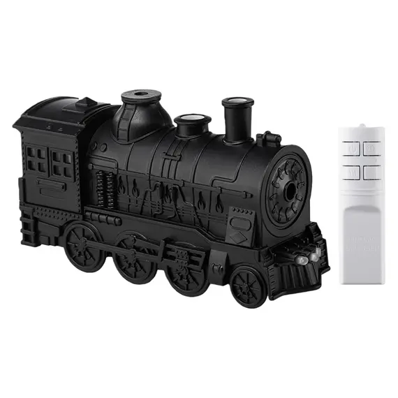Vintage Steam Train Essential Oil Diffuser US/EU Cool Mist Humidifier 2 Mist Modes Steam Train Diffuser with Remote Control
