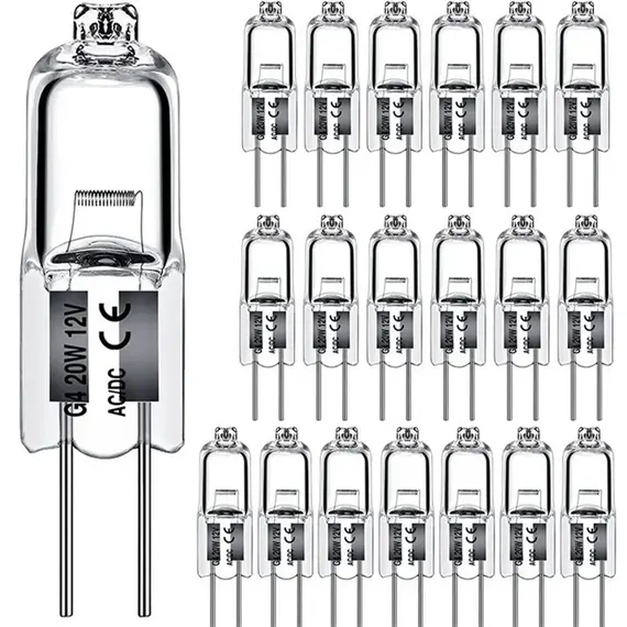 1/5/10/20pcs Halogen Bulb JC Bi-Pin LED Warm White Replace LED Capsule Lamp Halogen Bulbs Light G4 12V 5W 10W 20W 35W 50W﻿