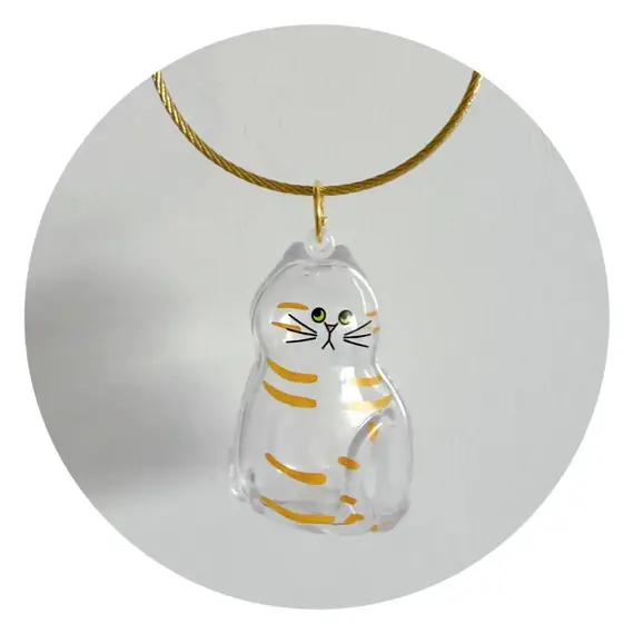 Transparent Dog Hair Storage Container Adorable Pet Keepsake Capsule Pendant With Key Ring for Pet Lovers DIY Memorial Keychain
