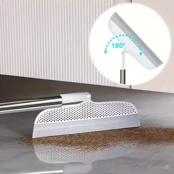 Silicone Scraper Broom Magic Wiper High Place Glass Wiper Floor Mop Household Splicing Cleaning Broom Bathroom Sweeping Water