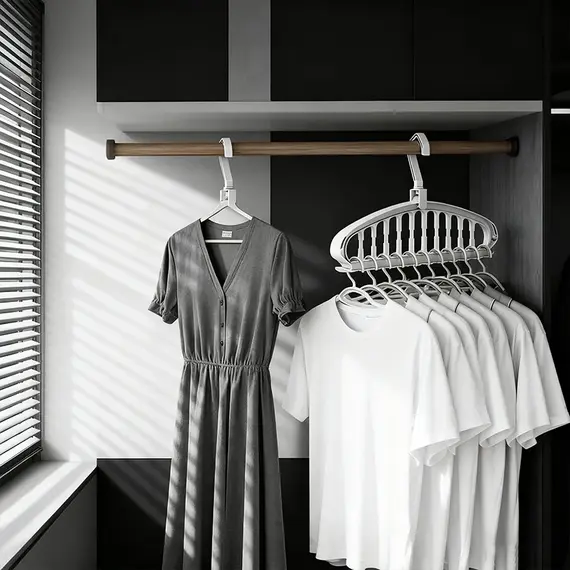 9 Hole Foldable Hanger Wardrobe Space Saving Storage Hanger For Clothes Drying Hangers Storage Organizers Rack Coat Pants Hanger