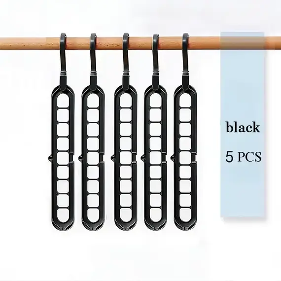 9 Hole Foldable Hanger Wardrobe Space Saving Storage Hanger For Clothes Drying Hangers Storage Organizers Rack Coat Pants Hanger