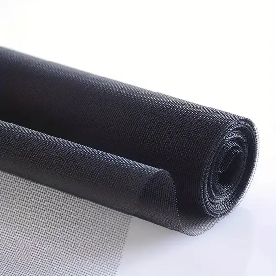 Large Mesh Screen - Mosquito and Insect Protection, Breathable Ventilation, Suitable for Windows, Doors, and Balconies