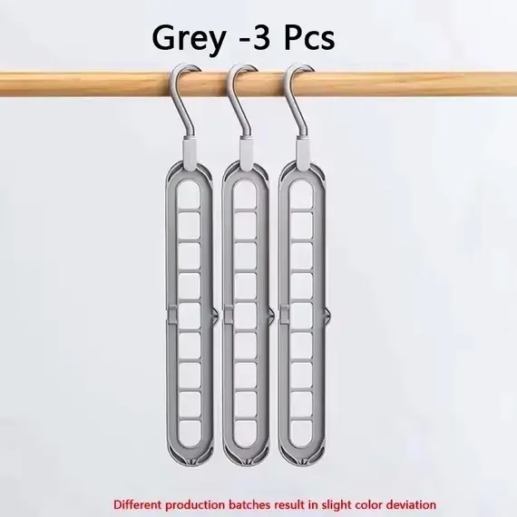9 Hole Foldable Hanger Wardrobe Space Saving Storage Hanger For Clothes Drying Hangers Storage Organizers Rack Coat Pants Hanger