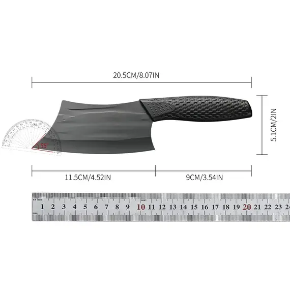 Professional kitchen stainless steel kitchen knives, household chef knives, meat slicing knives, light and sharp kitchen knives