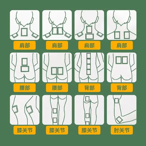 10/50/100PCS Knee Patches, Lumbar Spine Patches, Cervical Spine Patches, Keep Knees Warm