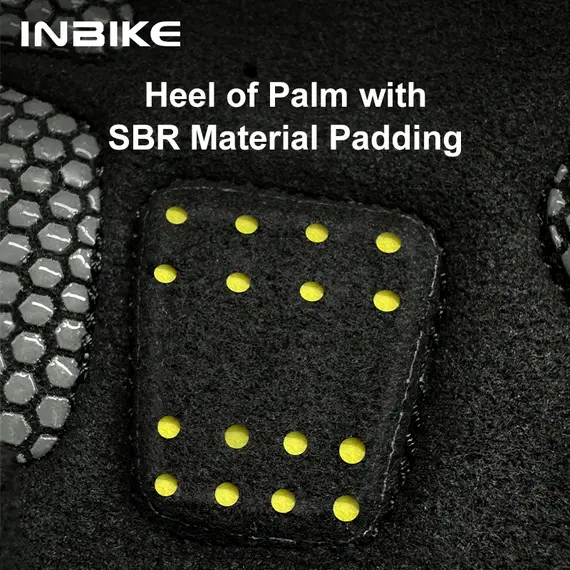 INBIKE Half Finger MTB Cycling Gloves Summer Bicycle Gloves for Men Riding SBR Palm Padded Mountain Road Bike Gloves Accessories
