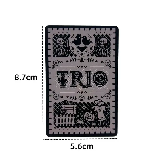 Strategic Card Board Game TRIO Card Fun For Family & Friend Parties 3-6 Players Board Game All Ages Entertainment Toy Card
