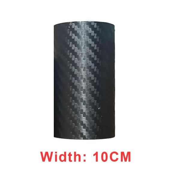 3D Carbon Fiber Bicycle Car Stickers MTB Road Bike Frame Protection Sticker Tapes Auto Door Sill Side Mirror Anti Scratch Tape
