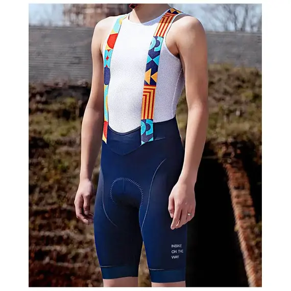 INBIKE Men's MTB Cycling Bib Shorts Bike Riding Pants Man Professional Bicycle Shorts for Men Road Bike Mountain Cycling Clothes