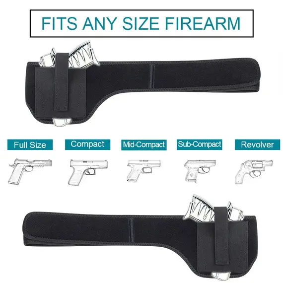 Hot 1PC Outdoor Gun Holster Multifunctional Concealed Carrying Waist Universal Stock Belt Pistol for Tactical Equipment