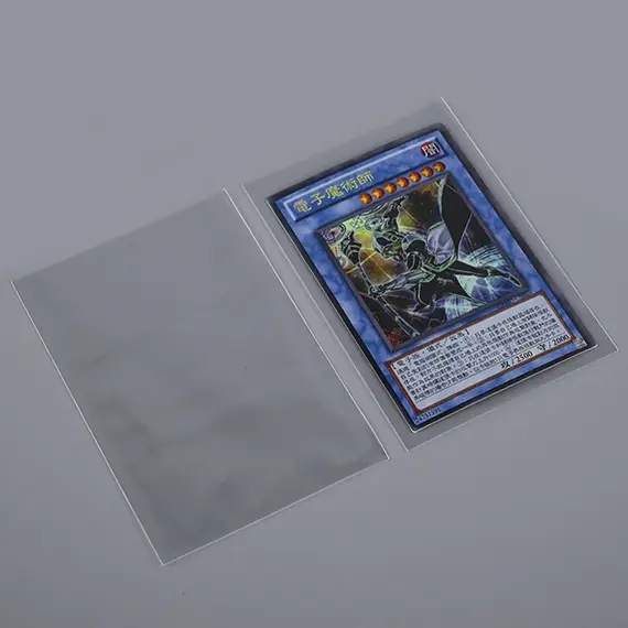 100pcs 65*90mm/61*88mm Card Sleeves Card Protectors Perfect Size for Football Card, Sport Card, MTG Card Collection Card Storage