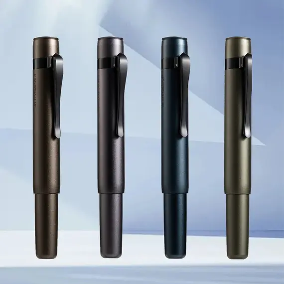 Hongdian M2 Fountain Pen Mini Black Forest Metaverse Design EF F Nib School Office Supplies Writing Stationery High Quality Gift