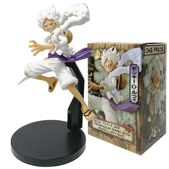 Anime ONE PIECE Figure Toy 18cm Nika Monkey D Luffy Action Figures Dolls Pvc Model Collectible Statue Toy Gift In Stock