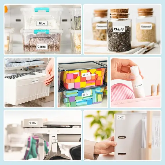 Marklife P15 Label Stickers Thermal Label Tape Paper For Mini Thermal Printer Self-adhesive Paper Roll For D30 P12 Q30 Printer
