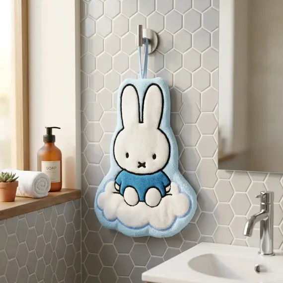 1/3 Pcs Cute Miffy Hand Wipes Thickened Toilet Bathroom Cartoon Handkerchief Gift Hand Wipes Miffy Peripherals