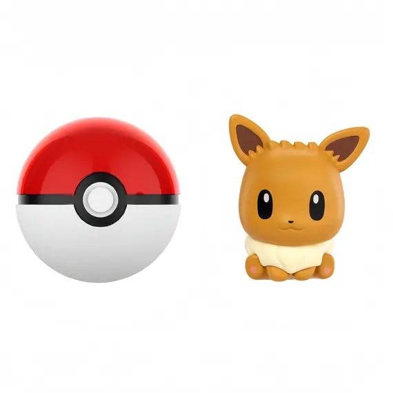 Pokemon Anime Popular Poke Ball Action Figures Eevee Sylveon Umbreon Mini Dolls FUNISM Original Genuine Model Ornament Toys Gift
