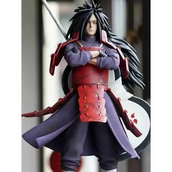 Uchiha Madara Peripheral figurine model table decoration, birthday gift, trendy toy scene decoration, car decoration