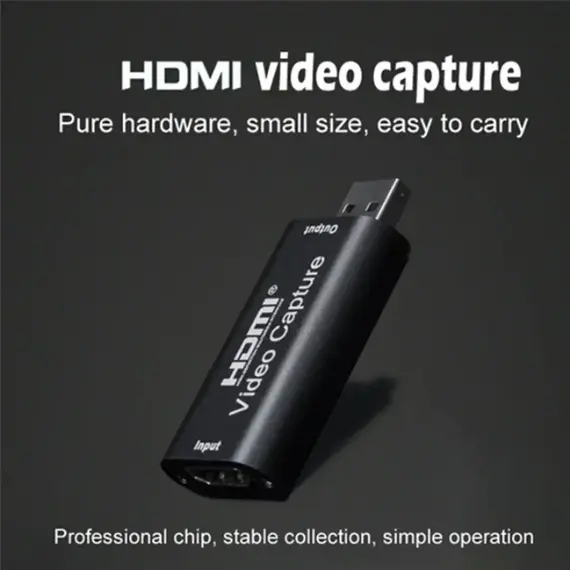 USB 2.0 Video Capture Card 1080P USB 2.0 HDMI Game Grabber Box For DVD Camera PC Recording Placa De Video Live Streaming PS4