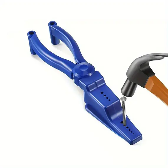Hammer nail clip, finger safe for sliding joint pliers, hammer nail, trim nail pliers to ensure finger safety