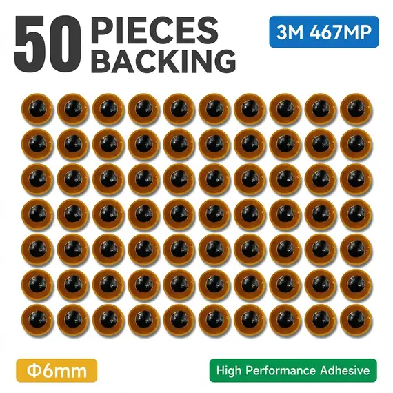 Diameter 6mm NXP NTAG213 NFC Tags  Programmable RFID Stickers Round Waterproof Flexible FPC NFC Labels for Phones Wearables