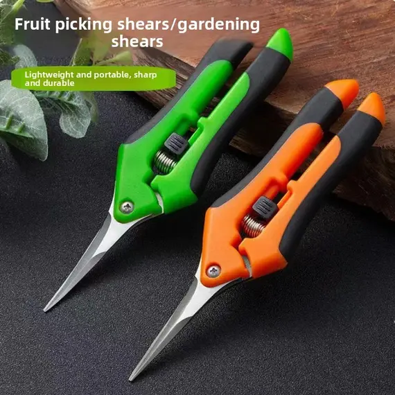 Fruit Picking Pruning Shears, Heavy-Duty Pruning Scissors, Garden Fruit Picking Shears, Specialized Grape Pruning Scissors
