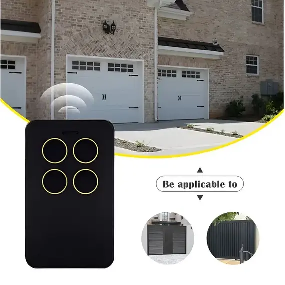 Multi-Frequency Copy 300MHz-868MHz Face-to-Face Transmitter Roller Shutter Garage Door Electric Vehicle Remote Control
