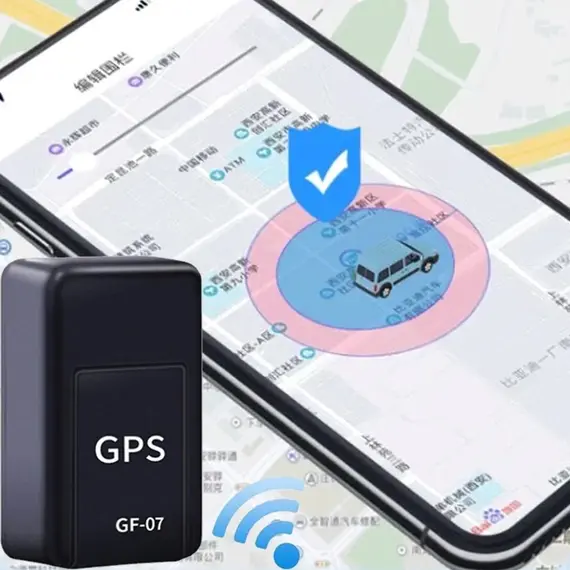 GF07 Magnetic Mini GPS Tracker Real-Time Vehicle Locator Car Pet Tracking Device Compact Portable GPS Locator Position APP