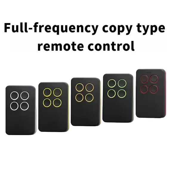 Multi-Frequency Copy 300MHz-868MHz Face-to-Face Transmitter Roller Shutter Garage Door Electric Vehicle Remote Control