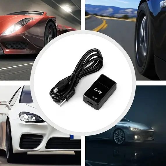 GF07 Magnetic Mini GPS Tracker Real-Time Vehicle Locator Car Pet Tracking Device Compact Portable GPS Locator Position APP
