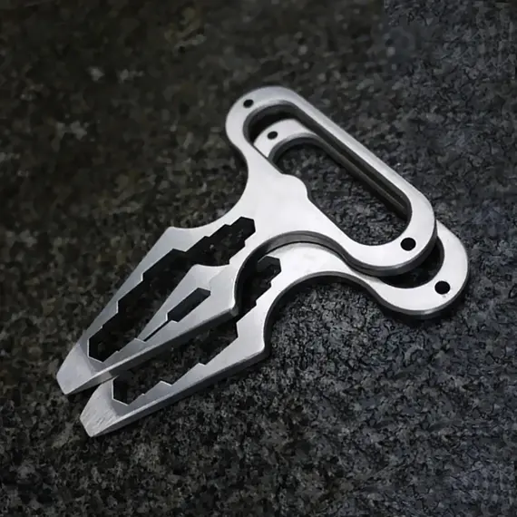 Self Defense Weapons Outdoor EDC Survival Tool Defence Personal Keychian Stinger Bottle Combination Opener Wrench for Men Women