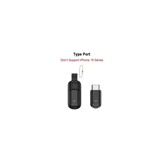 Type C Smartphone Infrared Transmitter Adapter Smart App Control for TV and Devices with Infrared Remote Functionality