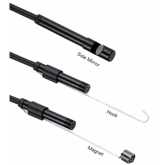 New 8mm Endoscope Camera 1080P HD USB Endoscope With 8 LED 1/2/5M Flexible Cable Inspection Borescope for Android PC