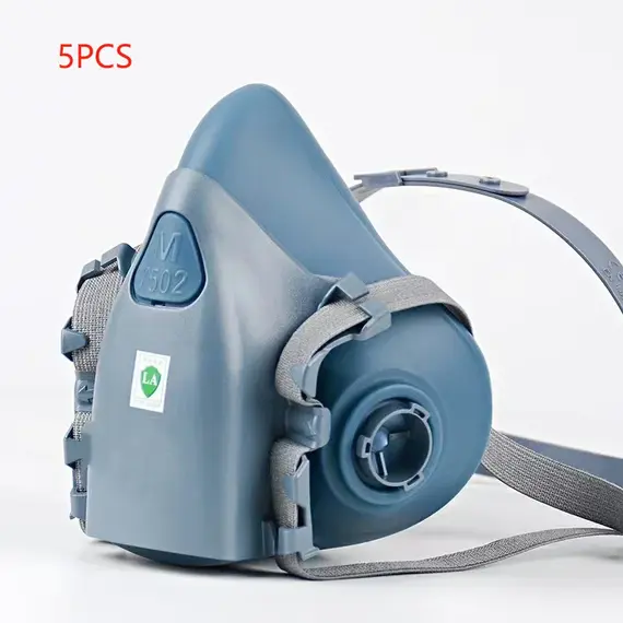7502 Gas Mask Chemical Respirator Protective Mask Industrial Paint Spray Can Matched with 6000 Filter Anti Organic Gas