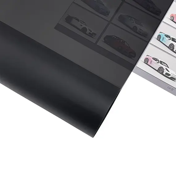 30*200cm Car Headlight Tint Fog Light Taillight Waterproof Stickers Auto Fog Light Taillight Smoke Black Tailing Lamp Stickers