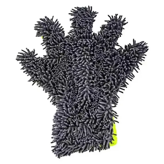 Car Wash Gloves Microfiber Wipe Car Sponge Scratch Free Car Wash Cleaning Coral Velvet Double-Sided Cleaning Tool