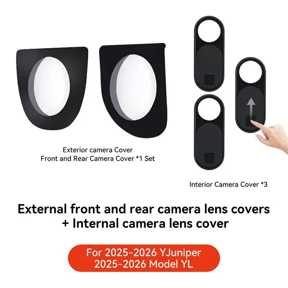 YZ juniper camera lens cover car camera rain cover tesla model Y/YL accessories 2025-2026 rain shade protection juniper guard