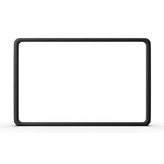 For Tesla Model 3 / Y Silicone Protective Frame Edge Cover Central Control Display Navigation Screen Protector Car Accessories