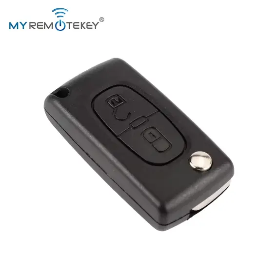 MYREMOTEKEY Remote Key Shell Case 2/3/4B For Peugeot 207 307 308 407 607 807 For Citroen C2 C3 C4 C5 C6