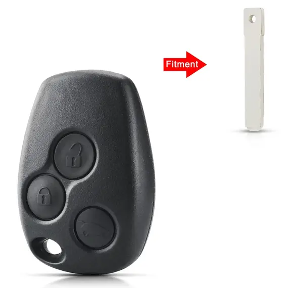 KEYYOU For Renault Megane Modus Espace Laguna Duster Logan DACIA Sandero Fluence Clio Kangoo 2 Button Remote Key Shell Case