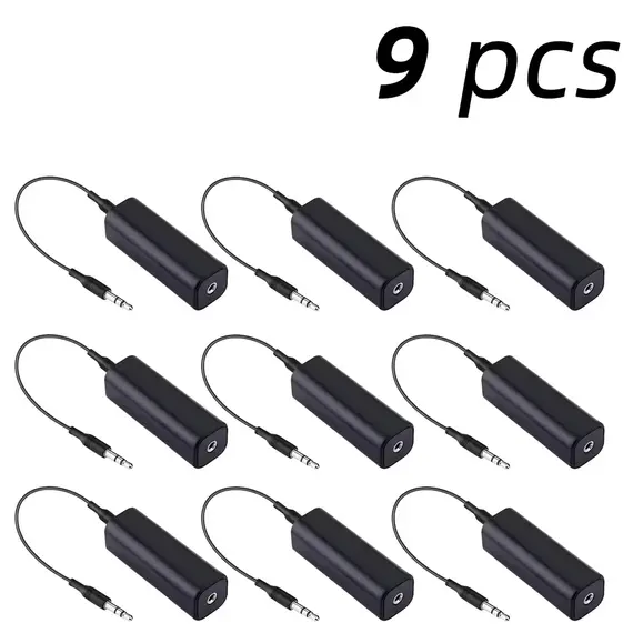 3.5mm Audio Aux Cable Anti-interference Ground Loop Noise Filter Lsolator Eliminate Cancelling For Home Stereo Car Audio System